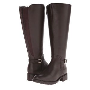 Blondo Vassa knee high riding boots wide calf 7